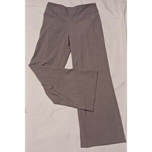 The Limited Cassidy Fit Ladies Slacks Gray Flared Size 6 Career Work Pockets